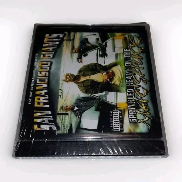 San Francisco Giants Sprinkled Heavy On The Mac Sauce CD  NEW Fat Rat Ent  RARE - Picture 2 of 7